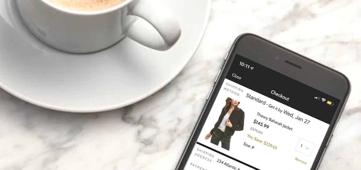 gilt checkout
