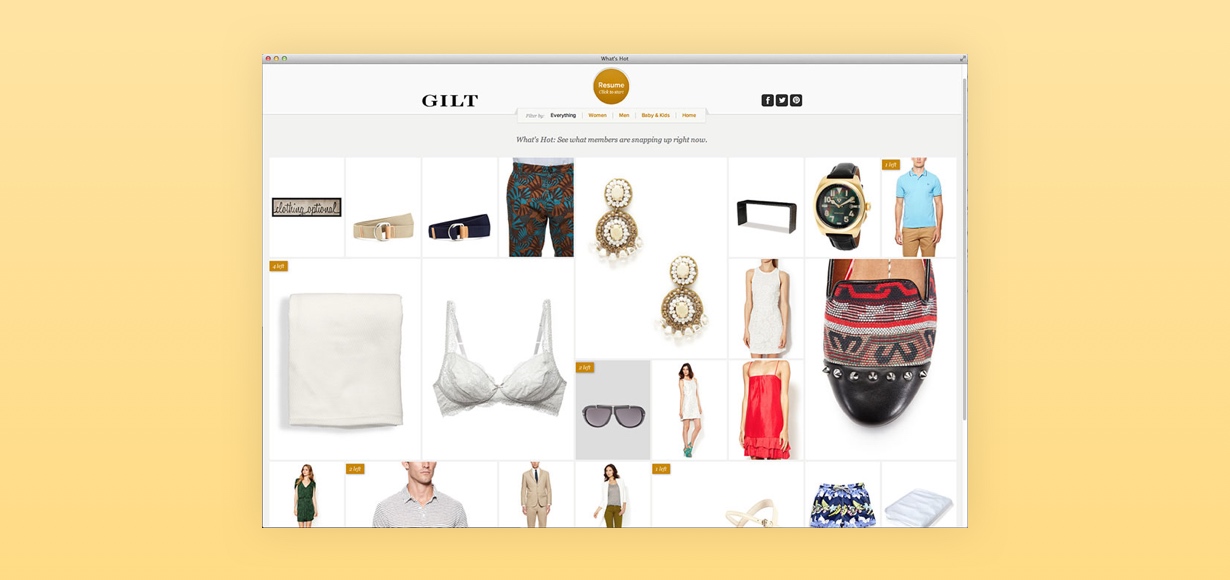 gilt live